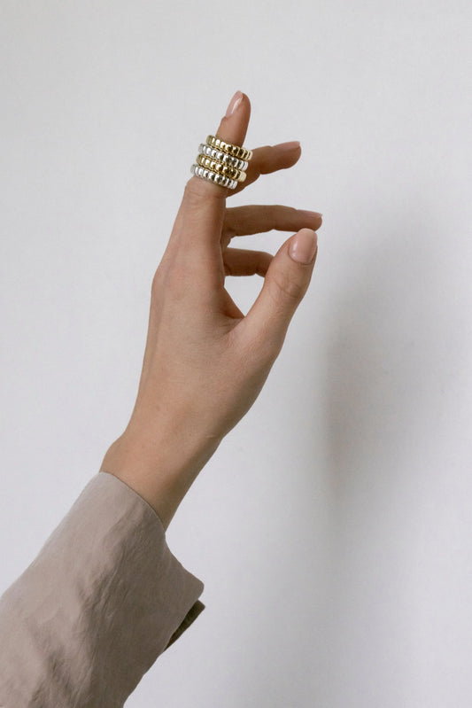 Linienring small gold - noёmvri fashion label