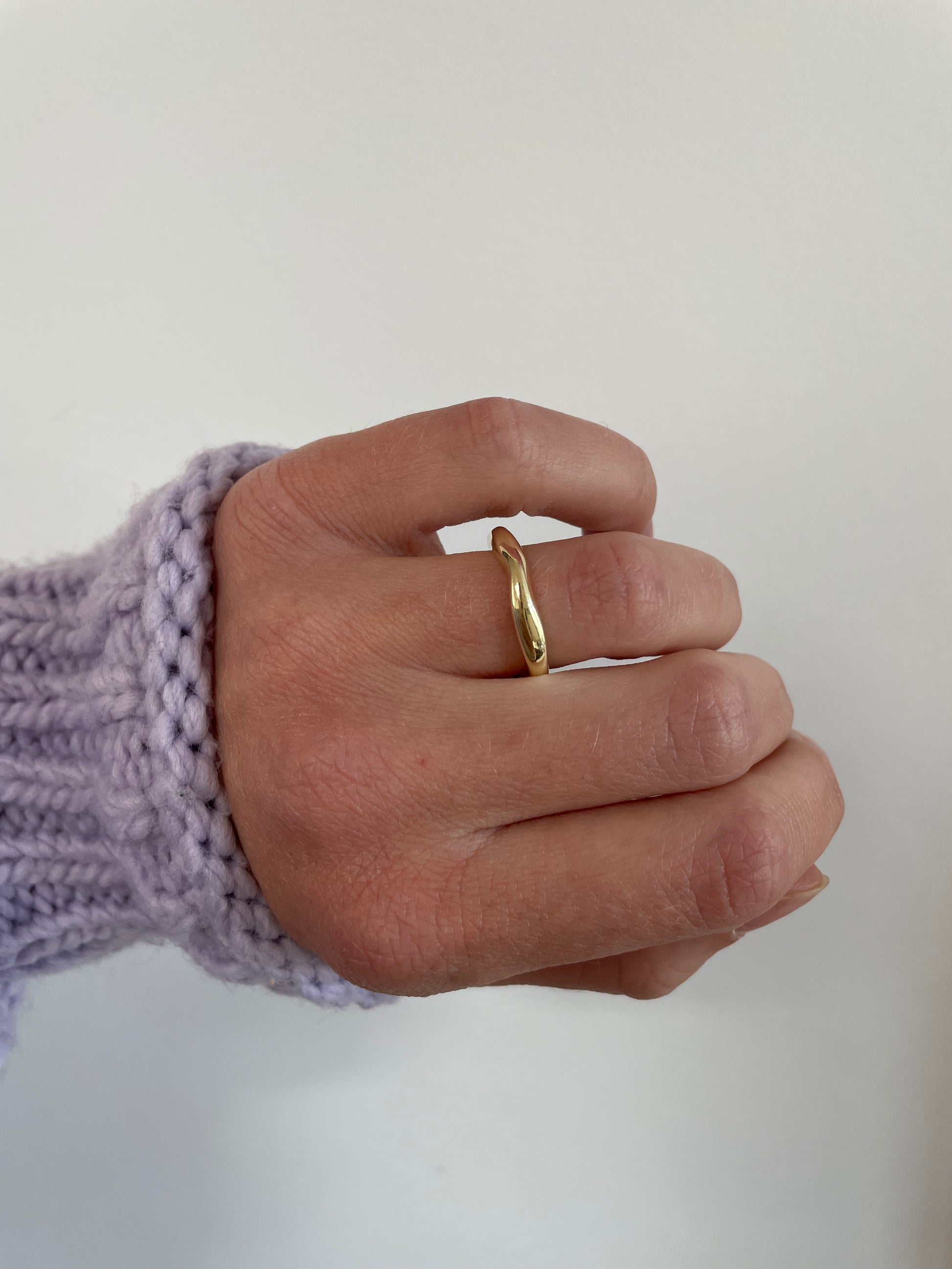 Ring Katie gold glänzend - noёmvri fashion label