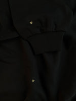 Load image into Gallery viewer, NEW oversized Sweatshirt black mit Herzchen

