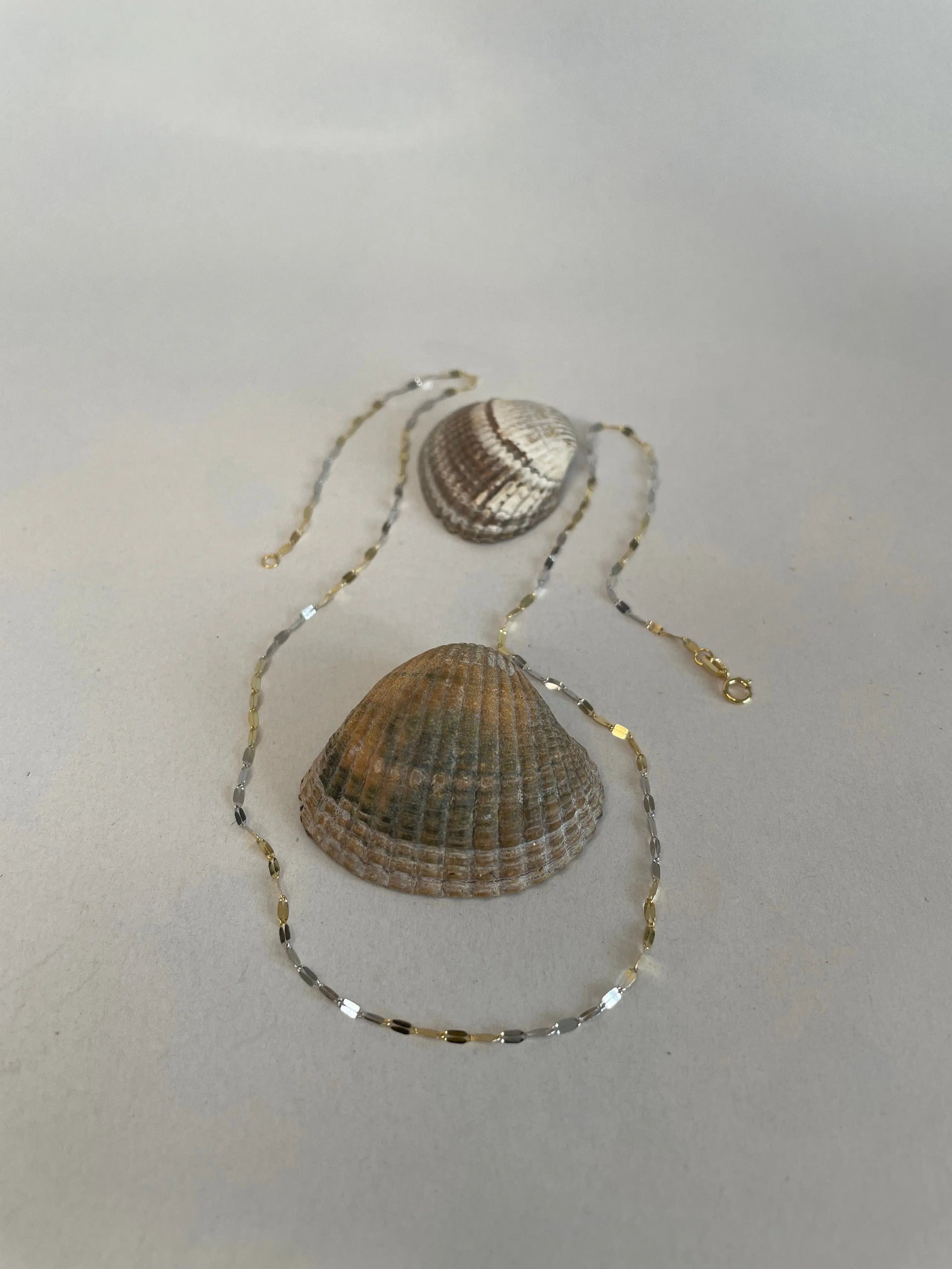 bicolor Tigeraugenkette - noёmvri fashion label