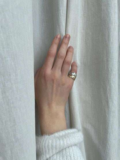 braid Ring silber - noёmvri fashion label