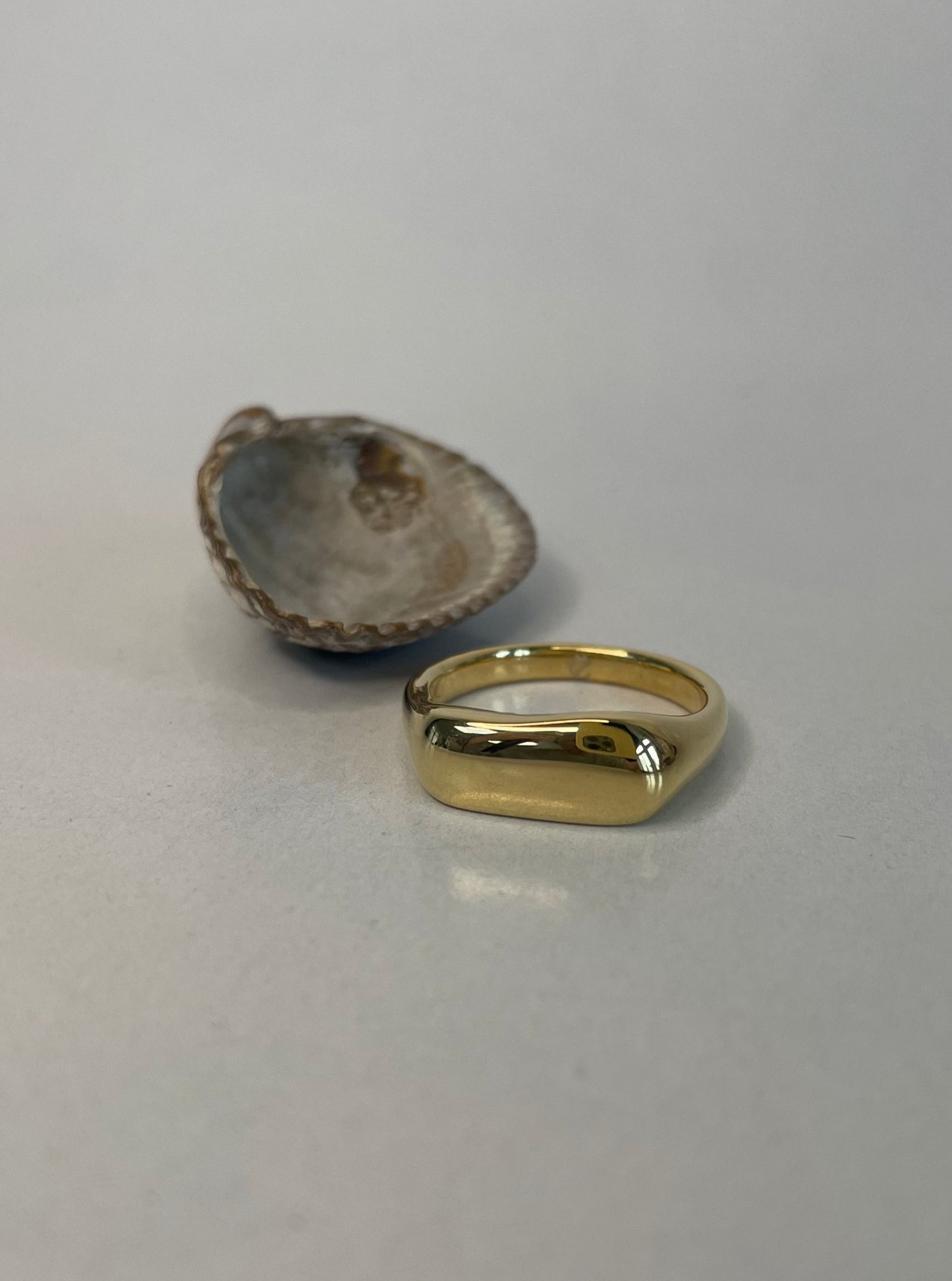 organischer Ring big gold