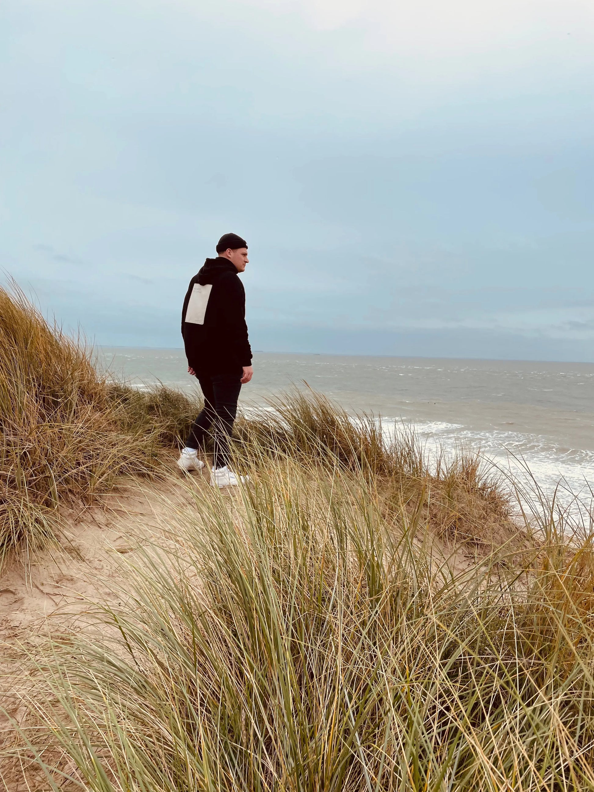 oversized Hoodie / black - noёmvri fashion label