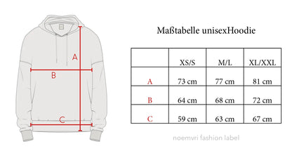oversized Hoodie / black - noёmvri fashion label